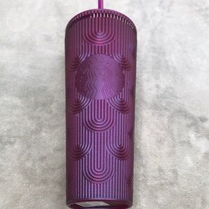 Starbucks 2024 Spring Purple Pearl Shell Mermaid Siren Tumbler 24 oz Venti Cup